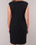 Υφασμάτινα Γυναίκα Κοντά Φορέματα Lauren Ralph Lauren BUTTON-TRIM CREPE DRESS Black