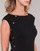 Υφασμάτινα Γυναίκα Κοντά Φορέματα Lauren Ralph Lauren BUTTON-TRIM CREPE DRESS Black