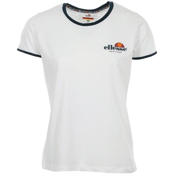 Υφασμάτινα Γυναίκα T-shirts & Μπλούζες Ellesse EH F TMC COL ROND UNI Άσπρο
