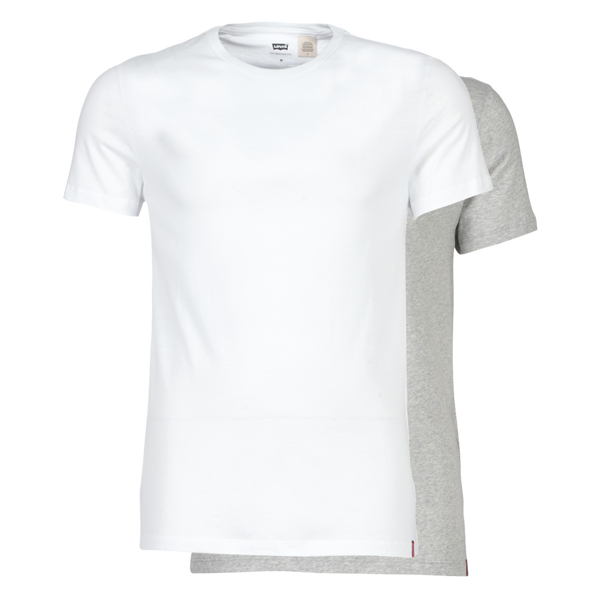 Levis  T-shirt με κοντά μανίκια Levis SLIM 2PK CREWNECK 1