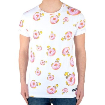 Υφασμάτινα Αγόρι T-shirt με κοντά μανίκια Eleven Paris 55708 Άσπρο