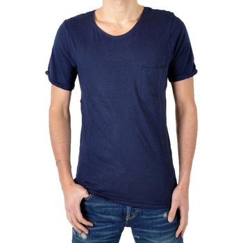 Υφασμάτινα Άνδρας T-shirt με κοντά μανίκια Eleven Paris 15578 Μπλέ