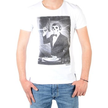 Υφασμάτινα Άνδρας T-shirt με κοντά μανίκια Japan Rags 31824 Άσπρο