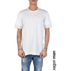 Υφασμάτινα Άνδρας T-shirt με κοντά μανίκια Xagon Man  Άσπρο