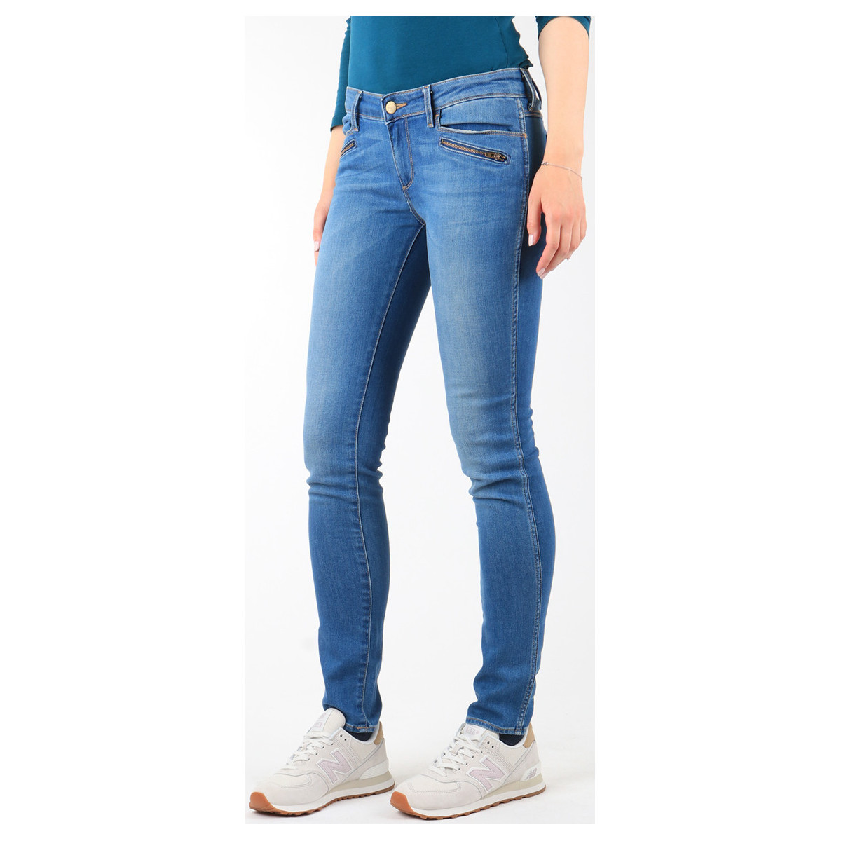Skinny jeans Wrangler Jeansy Courtney Skinny W23SJJ58V
