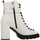 Παπούτσια Γυναίκα Μποτίνια Elvio Zanon I7503N Άσπρο