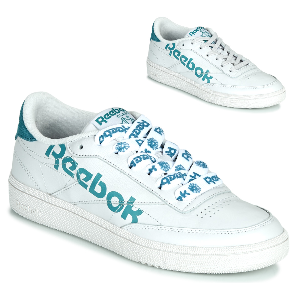 Παπούτσια Γυναίκα Χαμηλά Sneakers Reebok Classic CLUB C 86 Άσπρο / Μπλέ