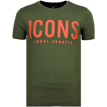 Υφασμάτινα Άνδρας T-shirt με κοντά μανίκια Local Fanatic 94437595 Green