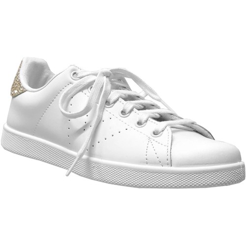 Παπούτσια Γυναίκα Χαμηλά Sneakers Victoria 125104 Άσπρο