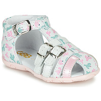 Παπούτσια Κορίτσι Σανδάλια / Πέδιλα GBB RIVIERA Άσπρο / Ροζ