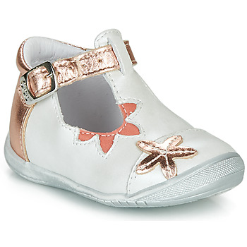 Παπούτσια Κορίτσι Μπαλαρίνες GBB ANAXI Άσπρο / Ροζ / Χρυσο