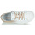 Παπούτσια Κορίτσι Χαμηλά Sneakers GBB DANINA Άσπρο / Gold