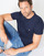Υφασμάτινα Άνδρας T-shirt με κοντά μανίκια Lacoste TH6709 Marine