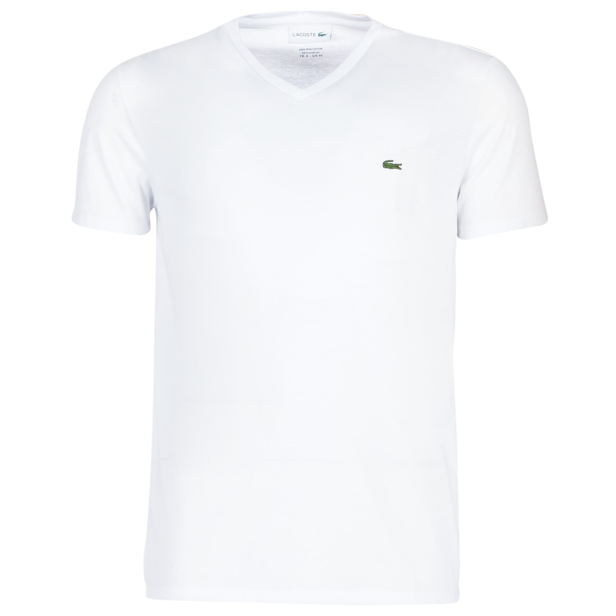 Υφασμάτινα Άνδρας T-shirt με κοντά μανίκια Lacoste TH6710 Άσπρο