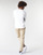 Υφασμάτινα Άνδρας Μπλουζάκια με μακριά μανίκια Lacoste TH6712 Άσπρο