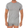 Υφασμάτινα Άνδρας T-shirt με κοντά μανίκια Kisses&Love 1003-GRIS-JASPE Grey