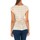 Υφασμάτινα Γυναίκα T-shirt με κοντά μανίκια Met 10DMC0121-J260 Beige