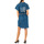 Υφασμάτινα Γυναίκα Κοντά Φορέματα La Martina LWD601-D7002 Μπλέ