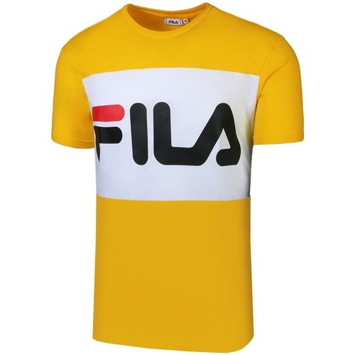 Υφασμάτινα Άνδρας T-shirts & Μπλούζες Fila MEN DAY TEE Yellow