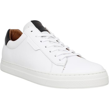 Παπούτσια Άνδρας Sneakers Schmoove Spark Clay Cuir Homme Blanc Noir Άσπρο