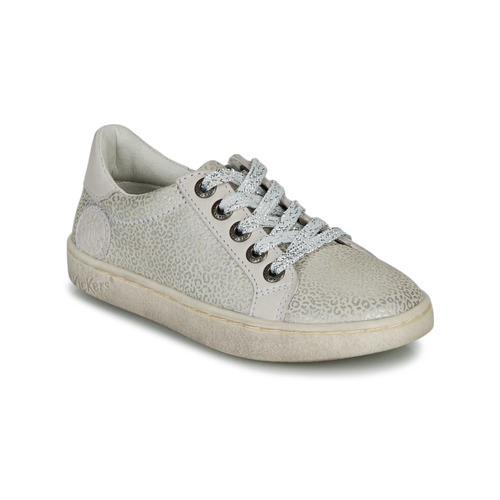 Παπούτσια Κορίτσι Χαμηλά Sneakers Kickers LYKOOL Grey / Silver / Leopard