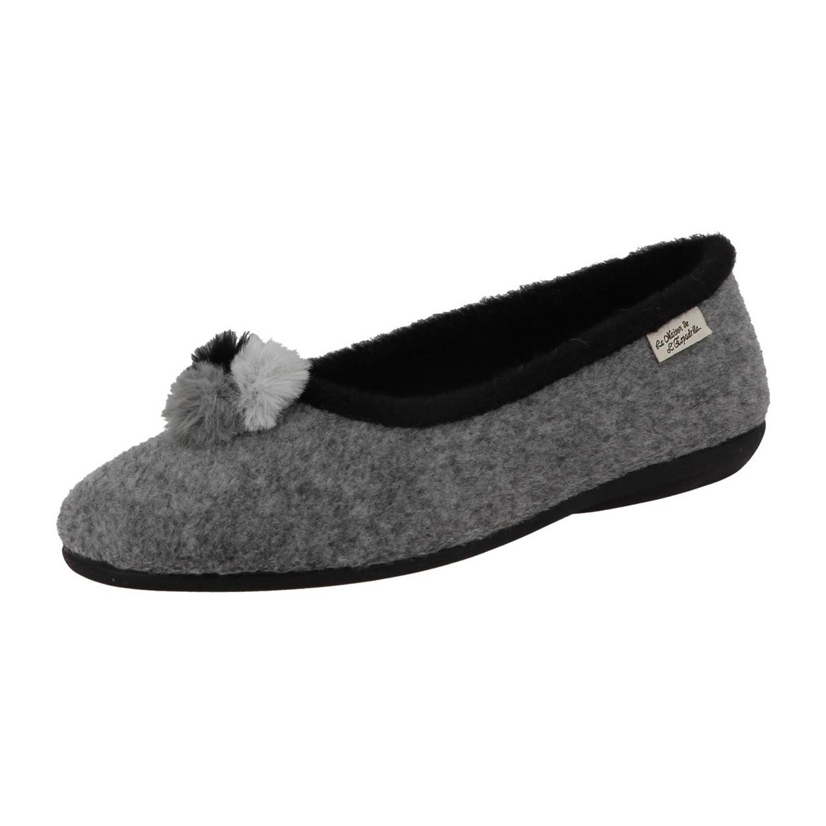 Παπούτσια Γυναίκα Παντόφλες La Maison De L'espadrille 6186-2 Grey
