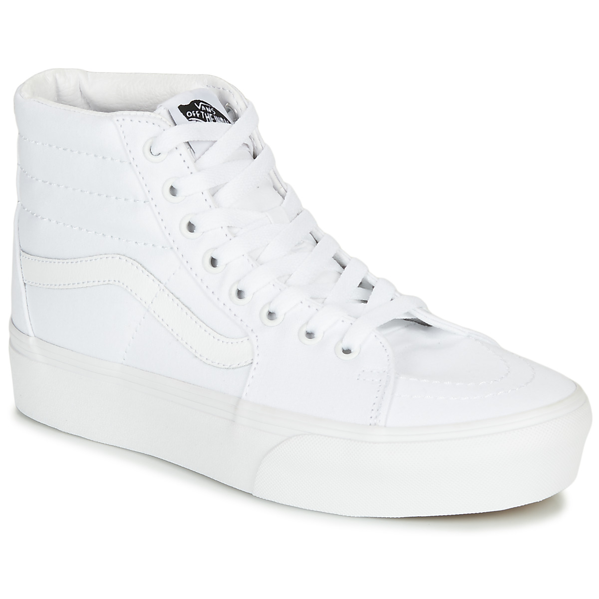 Παπούτσια Γυναίκα Ψηλά Sneakers Vans SK8-Hi PLATFORM 2.0 Άσπρο