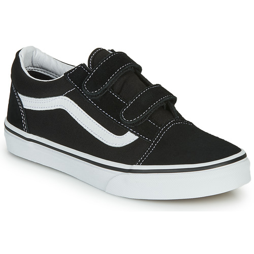 Παπούτσια Παιδί Χαμηλά Sneakers Vans OLD SKOOL V Black / Άσπρο