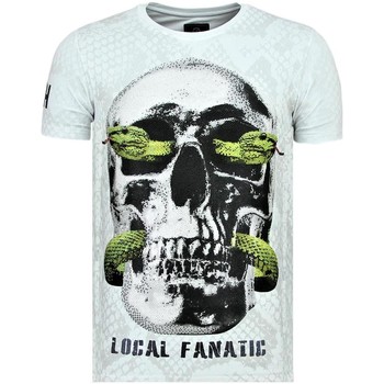 Υφασμάτινα Άνδρας T-shirt με κοντά μανίκια Local Fanatic 94437022 Άσπρο