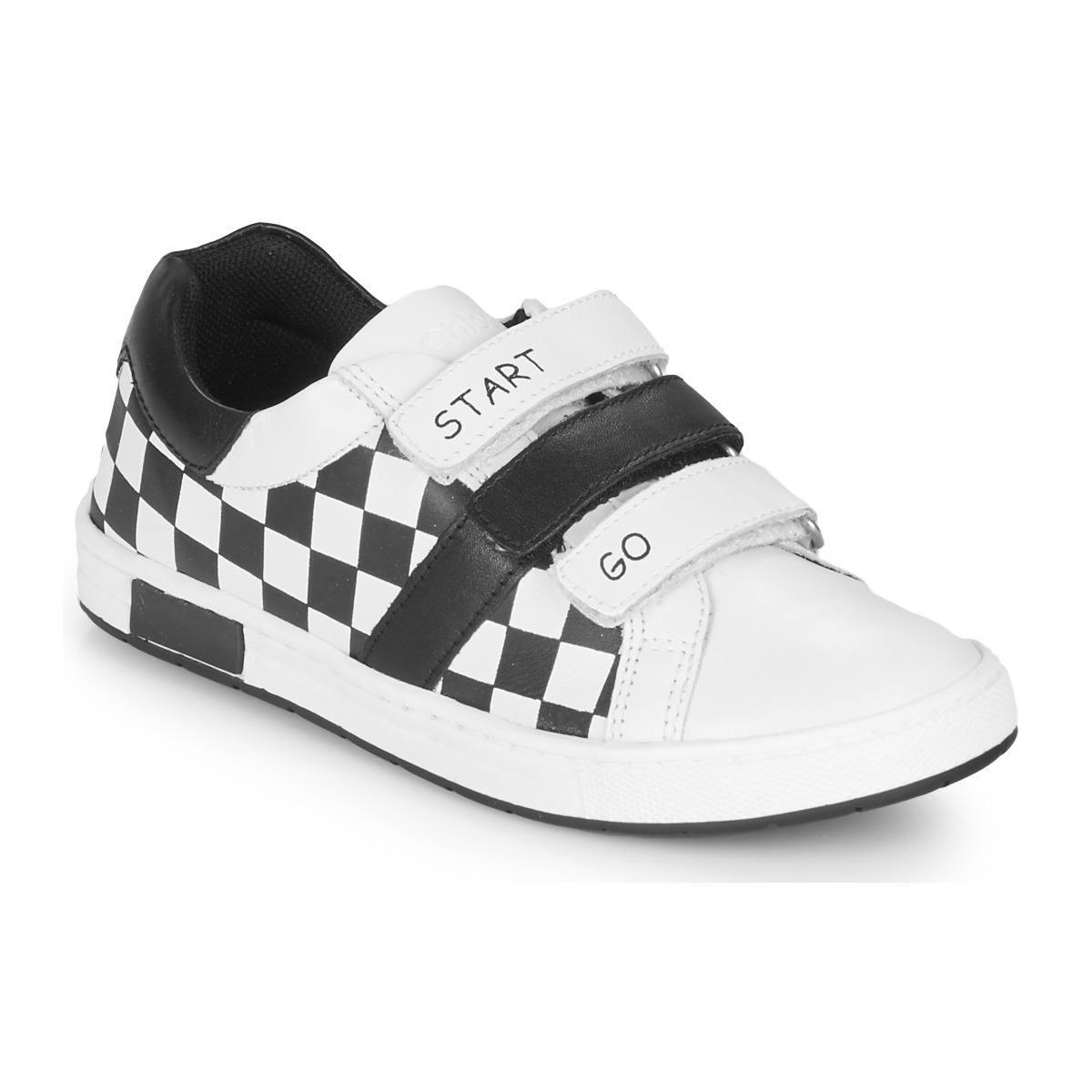 Παπούτσια Αγόρι Χαμηλά Sneakers Chicco CANDITO Άσπρο / Black