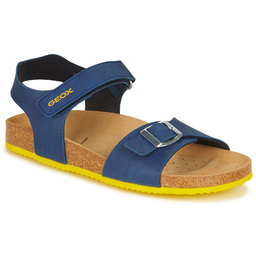 Παπούτσια Παιδί Σανδάλια / Πέδιλα Geox GHITA BOY Μπλέ / Yellow