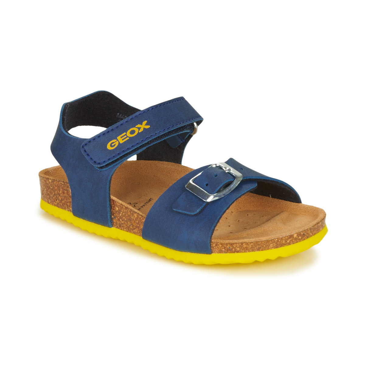 Παπούτσια Αγόρι Σανδάλια / Πέδιλα Geox GHITA BOY Μπλέ / Yellow
