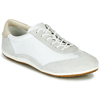 Παπούτσια Γυναίκα Χαμηλά Sneakers Geox D VEGA Άσπρο / Grey