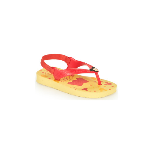 Παπούτσια Αγόρι Σαγιονάρες Havaianas BABY DISNEY CLASSICS II Yellow / Κοκκινο