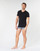Υφασμάτινα Άνδρας T-shirt με κοντά μανίκια Athena T SHIRT COL V Black
