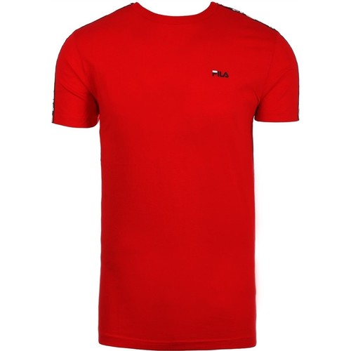 Υφασμάτινα Άνδρας T-shirts & Μπλούζες Fila MEN VAINAMO TEE SS Red