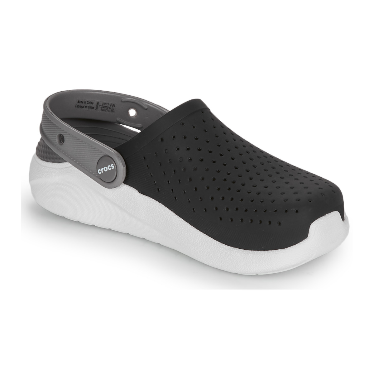 Παπούτσια Παιδί Σαμπό Crocs LITERIDE CLOG K Black / Άσπρο