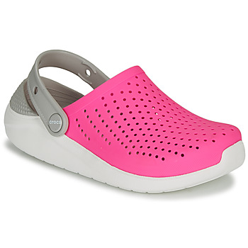 Παπούτσια Κορίτσι Σαμπό Crocs LITERIDE CLOG K Ροζ / Άσπρο