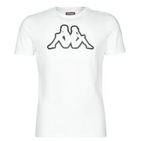 Υφασμάτινα Άνδρας T-shirt με κοντά μανίκια Kappa CROMEN SLIM Άσπρο