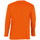 Υφασμάτινα Άνδρας Μπλουζάκια με μακριά μανίκια Sols MONARCH COLORS MEN Orange