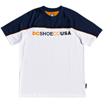 Υφασμάτινα Άνδρας T-shirts & Μπλούζες DC Shoes Brookledge ss Άσπρο