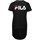 Υφασμάτινα Γυναίκα Φορέματα Fila ROBIN BUTTON BASEBALL DRESS Black