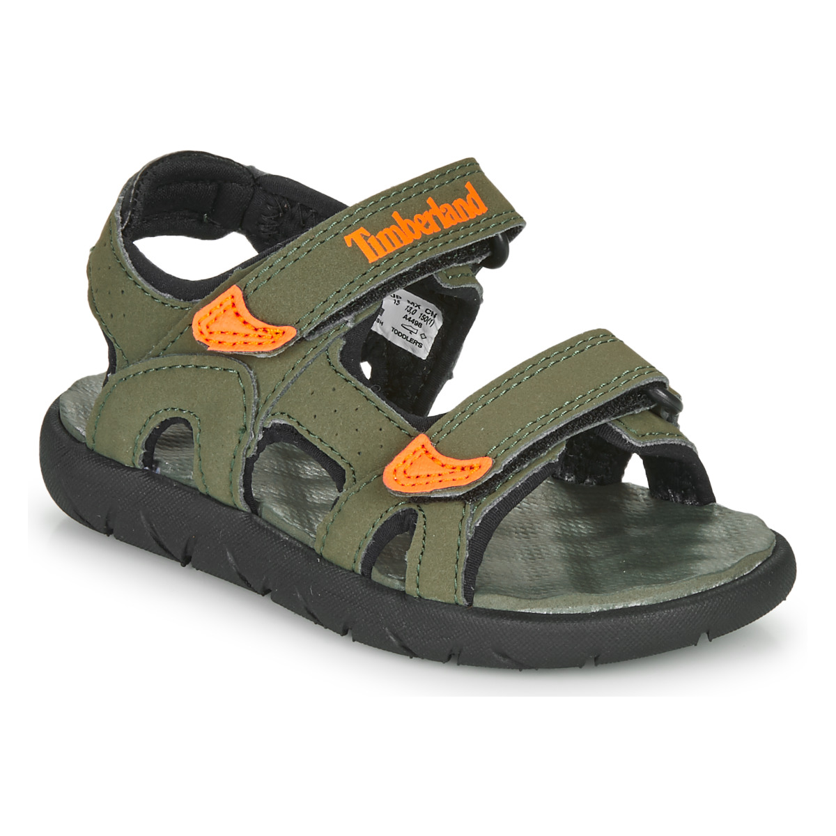 Παπούτσια Αγόρι Σανδάλια / Πέδιλα Timberland PERKINS ROW 2-STRAP Green / Orange