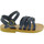 Παπούτσια Άνδρας Σανδάλια / Πέδιλα Attica Sandals HEBE NUBUK BLUE Μπλέ
