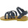 Παπούτσια Άνδρας Σανδάλια / Πέδιλα Attica Sandals HEBE NUBUK BLUE Μπλέ