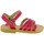Παπούτσια Άνδρας Σανδάλια / Πέδιλα Attica Sandals HEBE CALF FUXIA Ροζ