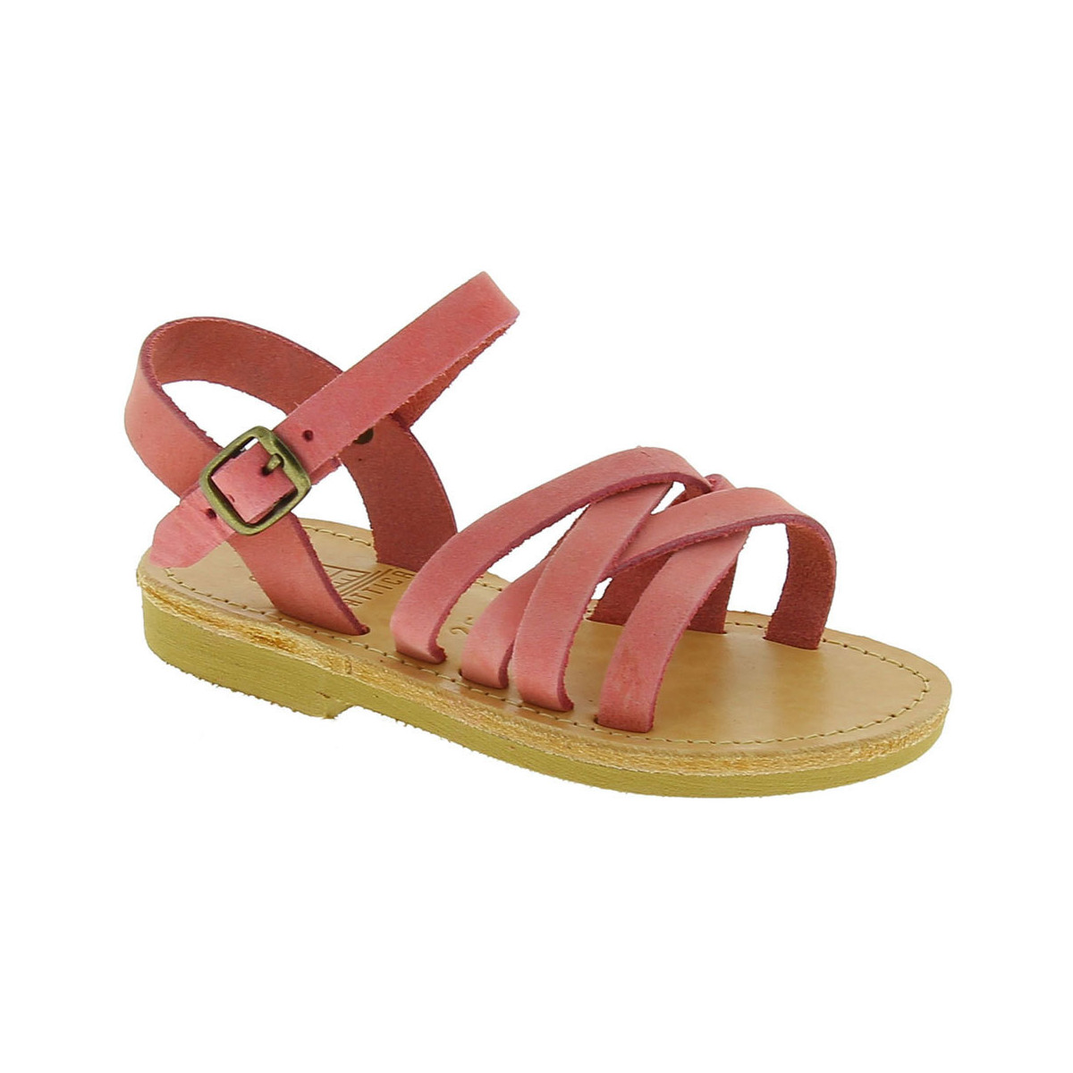 Παπούτσια Άνδρας Σανδάλια / Πέδιλα Attica Sandals HEBE NUBUK PINK Ροζ