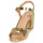 Παπούτσια Γυναίκα Σανδάλια / Πέδιλα Moony Mood MEGANE Gold