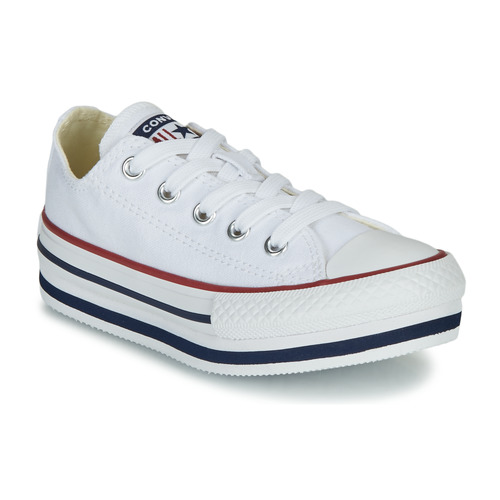 Παπούτσια Κορίτσι Χαμηλά Sneakers Converse CHUCK TAYLOR ALL STAR PLATFORM EVA EVERYDAY EASE Άσπρο
