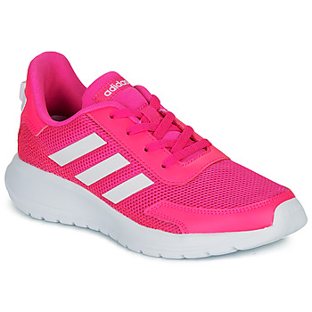 Παπούτσια Κορίτσι Χαμηλά Sneakers adidas Performance TENSAUR RUN K Ροζ / Άσπρο